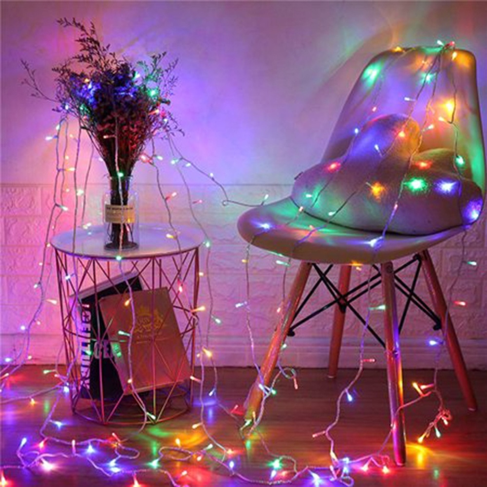 300 LED Window Curtain Fairy String Light Colorful - Picture 7 of 7